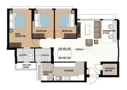 Blk 103A Eastcreek @ Canberra (Sembawang), HDB 4 Rooms #570452581